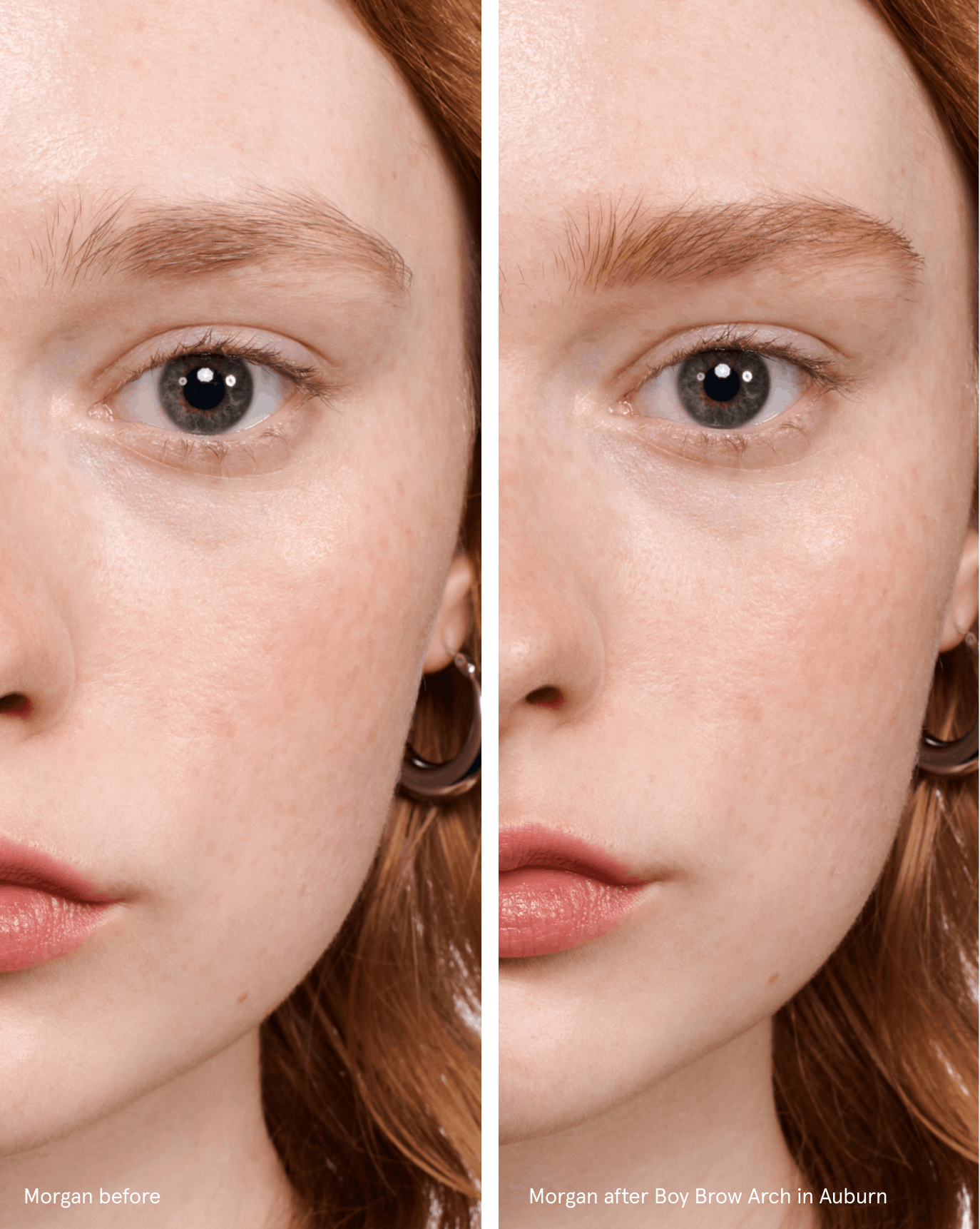 Morgan before/Morgan after Boy Brow Arch in Auburn