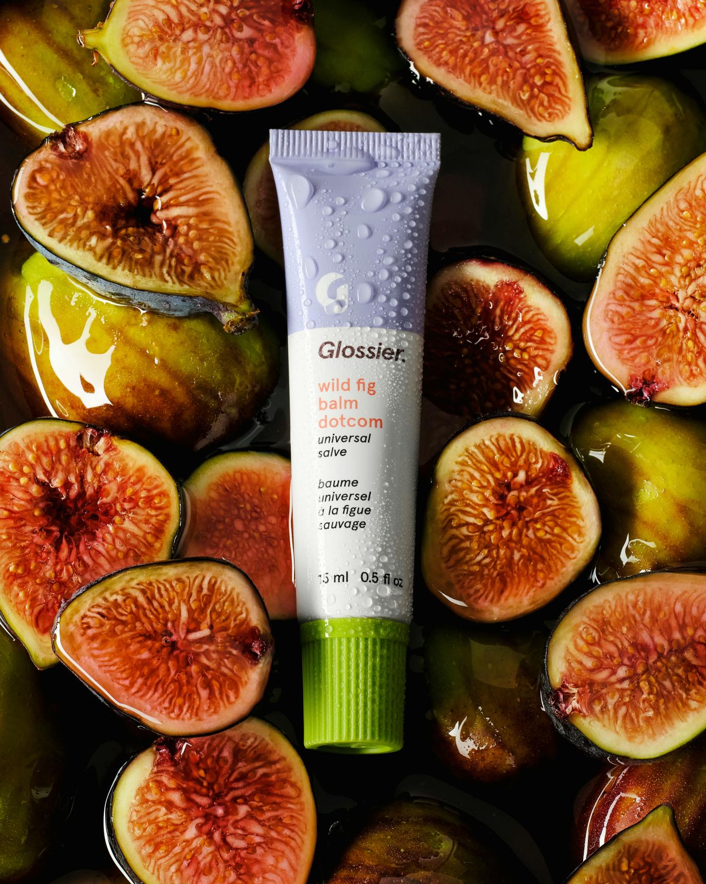 Glossier lip BARM birthday Wildfig チャーム付 Glossier lip BARM birthday Wildfig チャーム付 Glossier lip