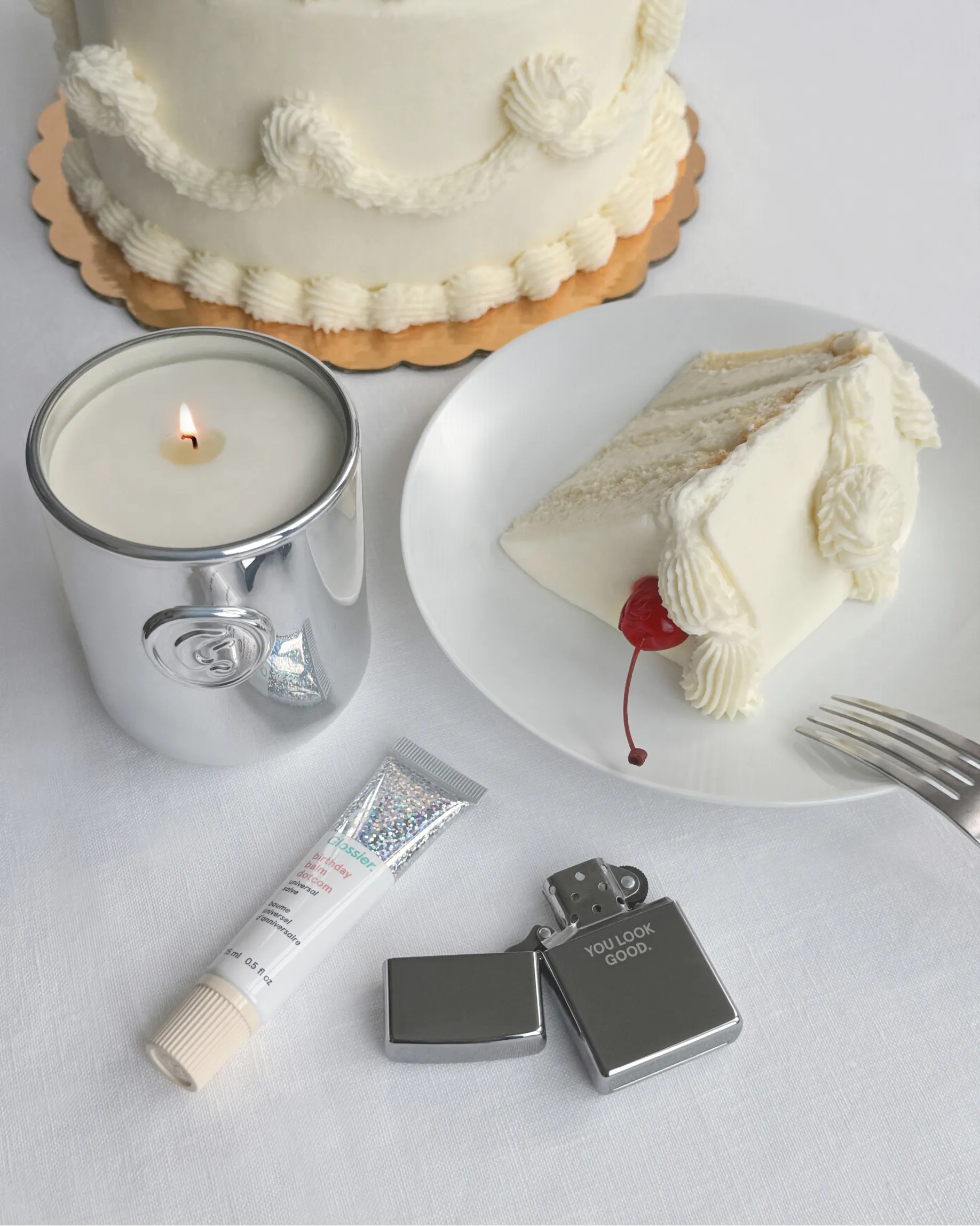 【海外限定】Glossier キャンドル　バースデーケーキ グロッシアー Birthday – Glossier
