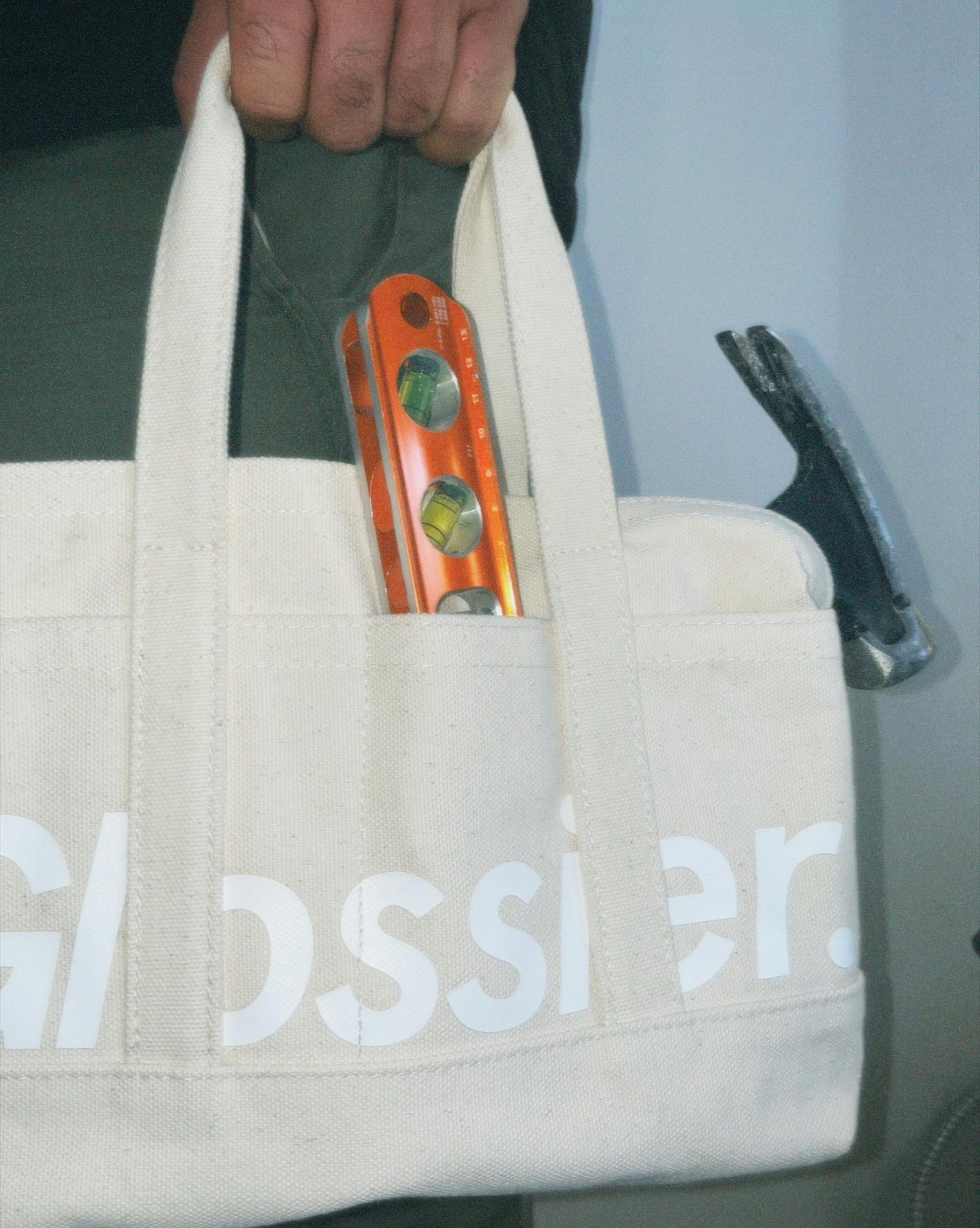 Glossier Brooklyn utility tote good new in packaging