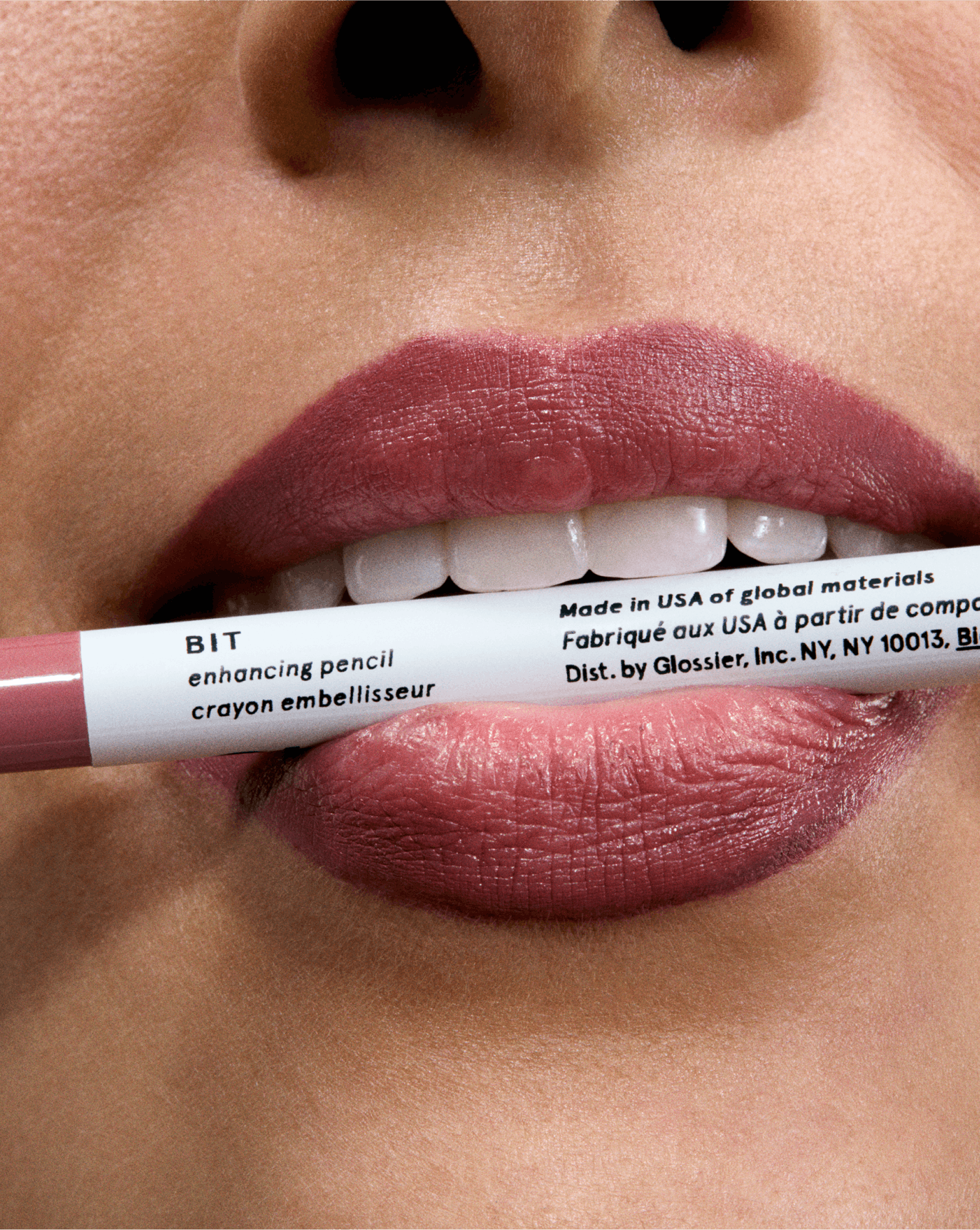 Maia wears Lip Line in Bit.