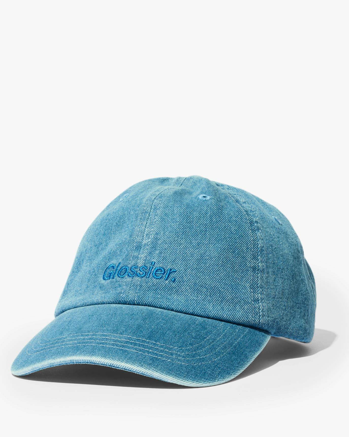 classic cap in blue denim