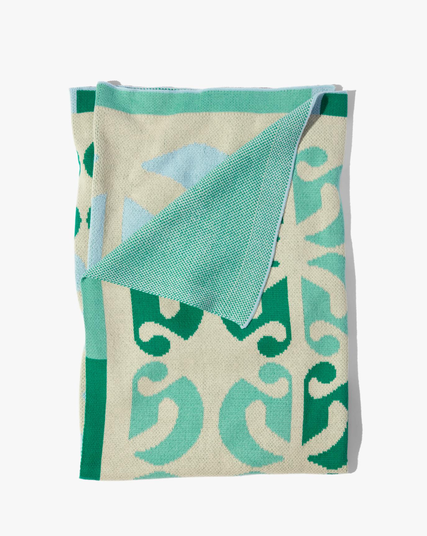 Glossier buy Limited Edition Field Greens Blanket NWT