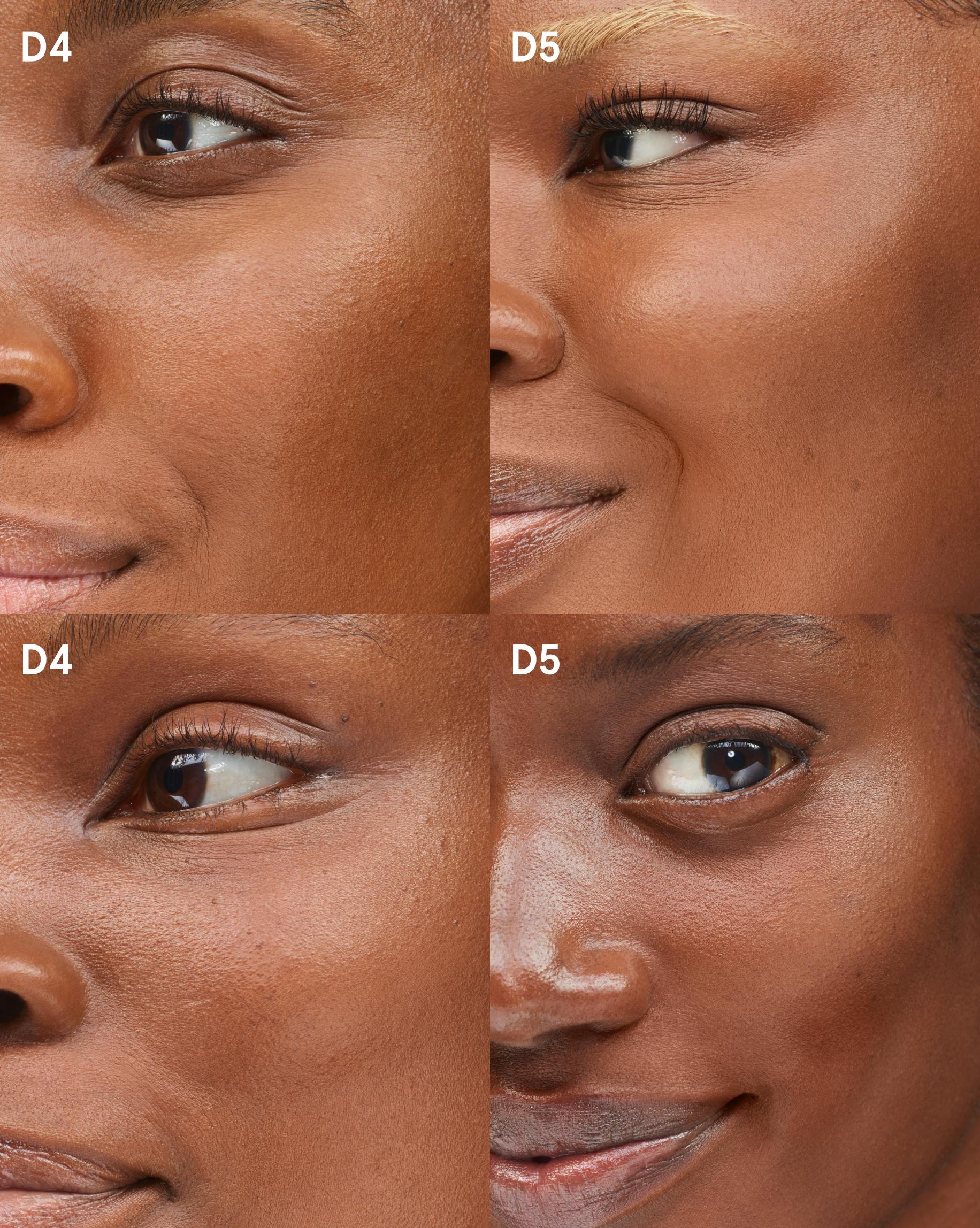 foundation comparison on skin