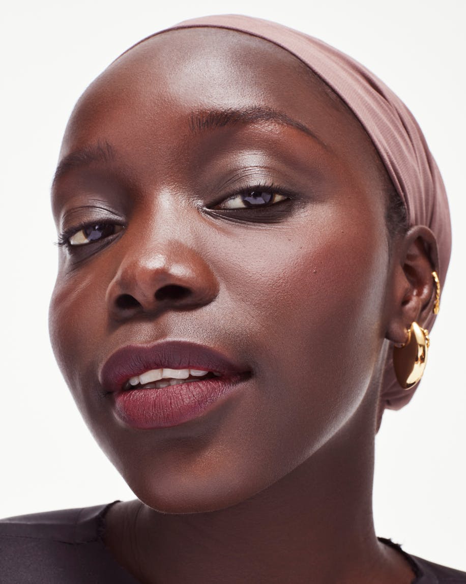 full face image of model wearing generation g in jam