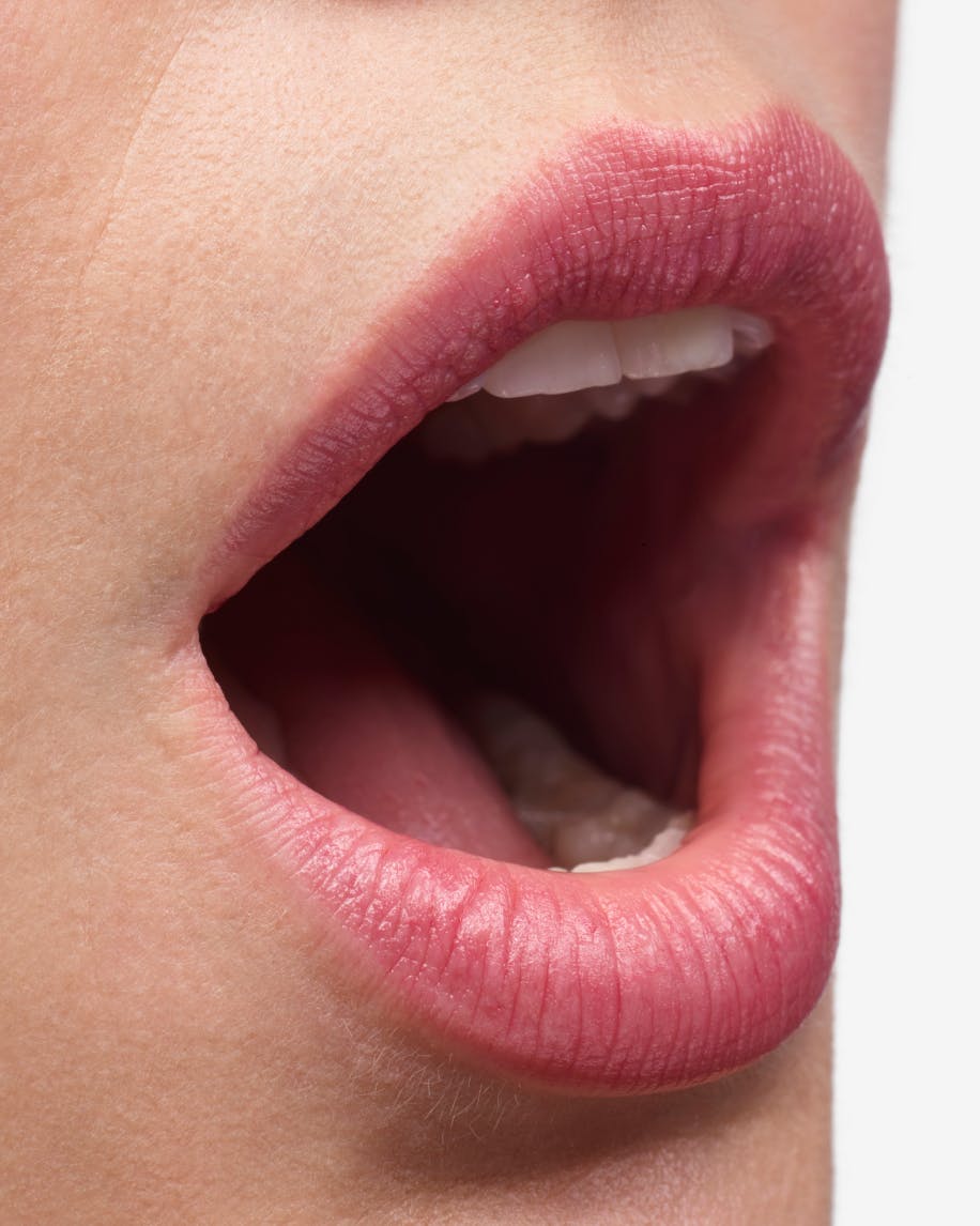 open mouth wearing generation g in like