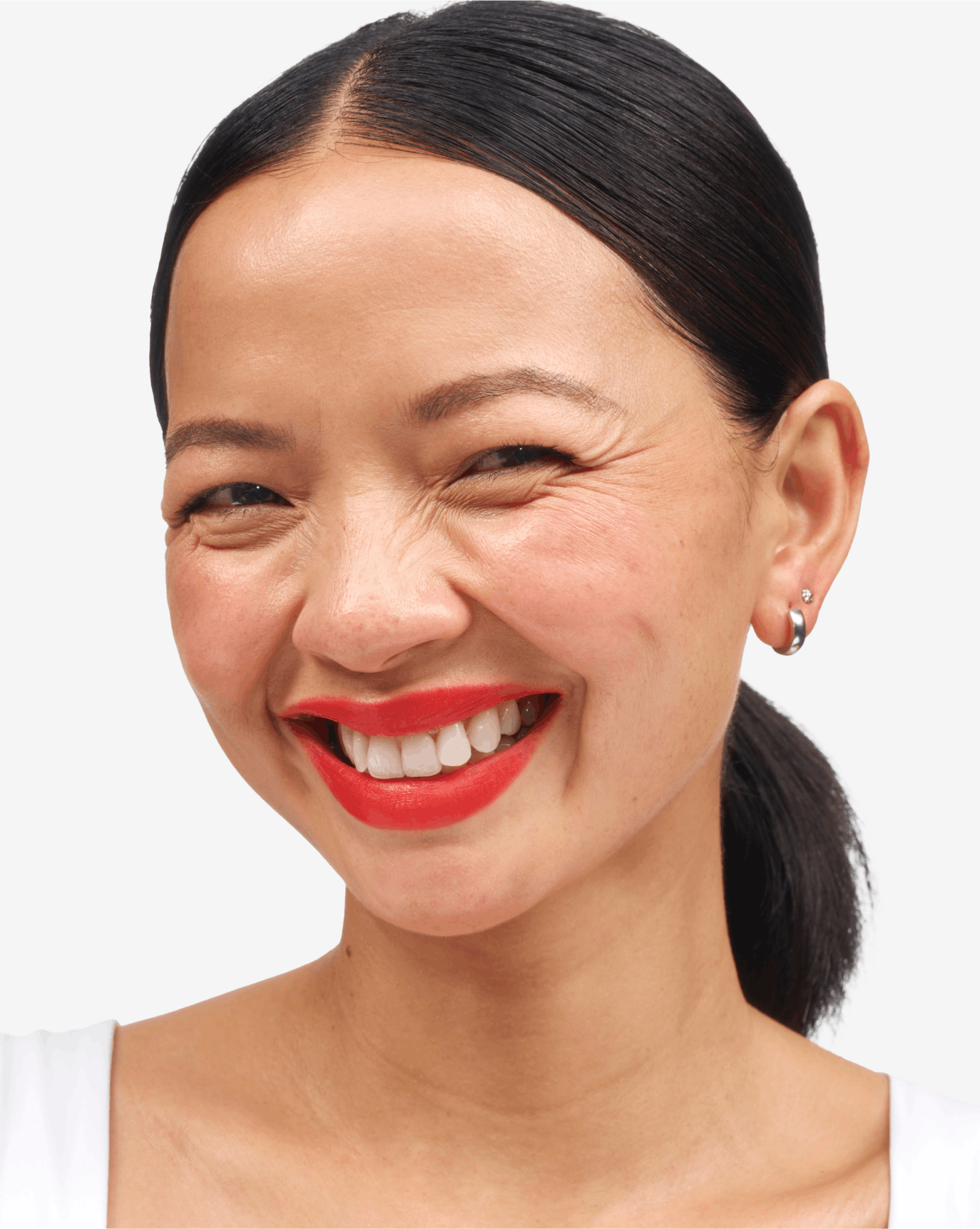 Christine wears G Suit in Strike.