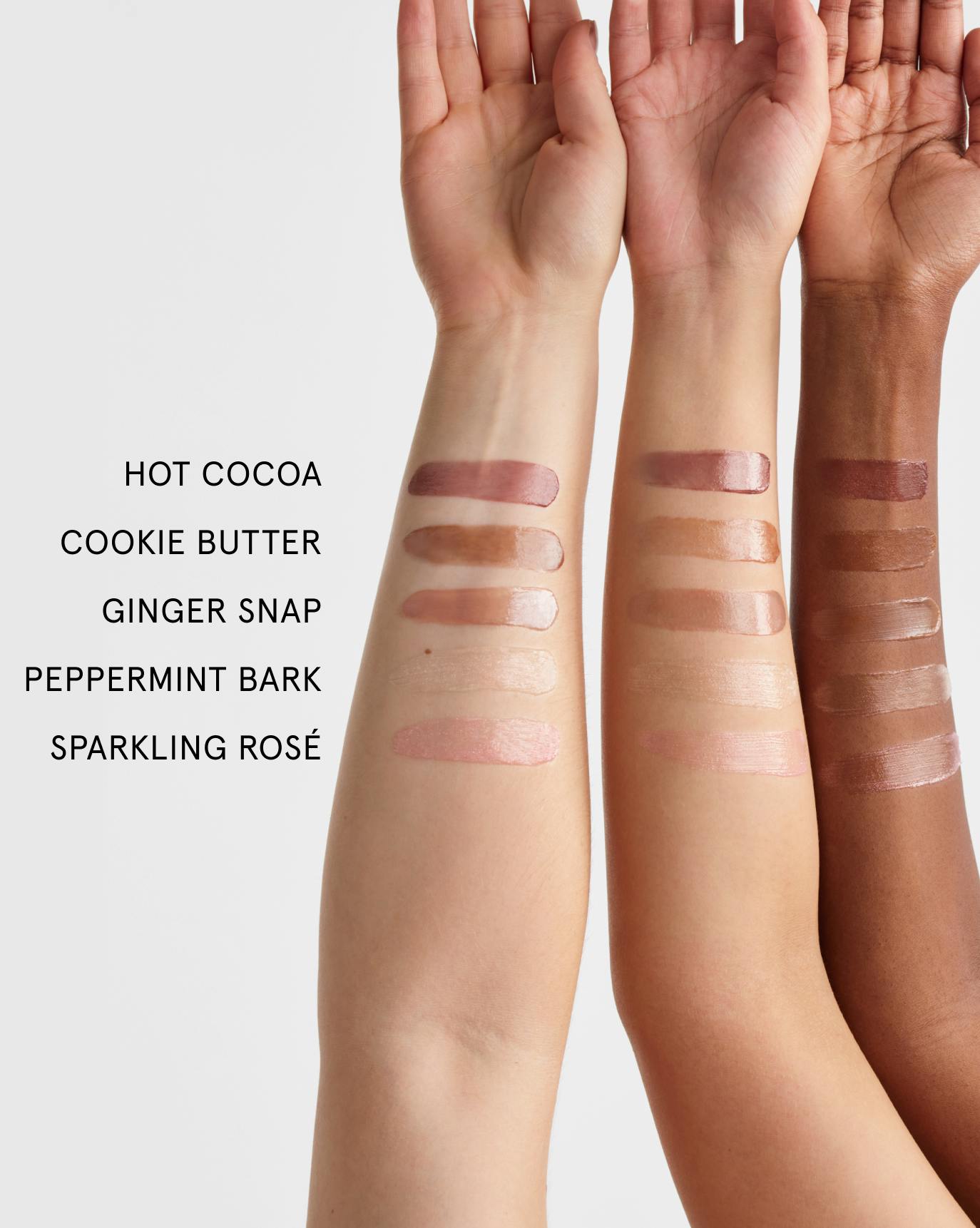 balm arm swatches