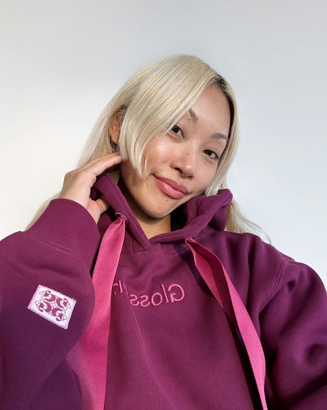 Glossier Lavender Hoodie - Sold out! Limited Edition! cheapest