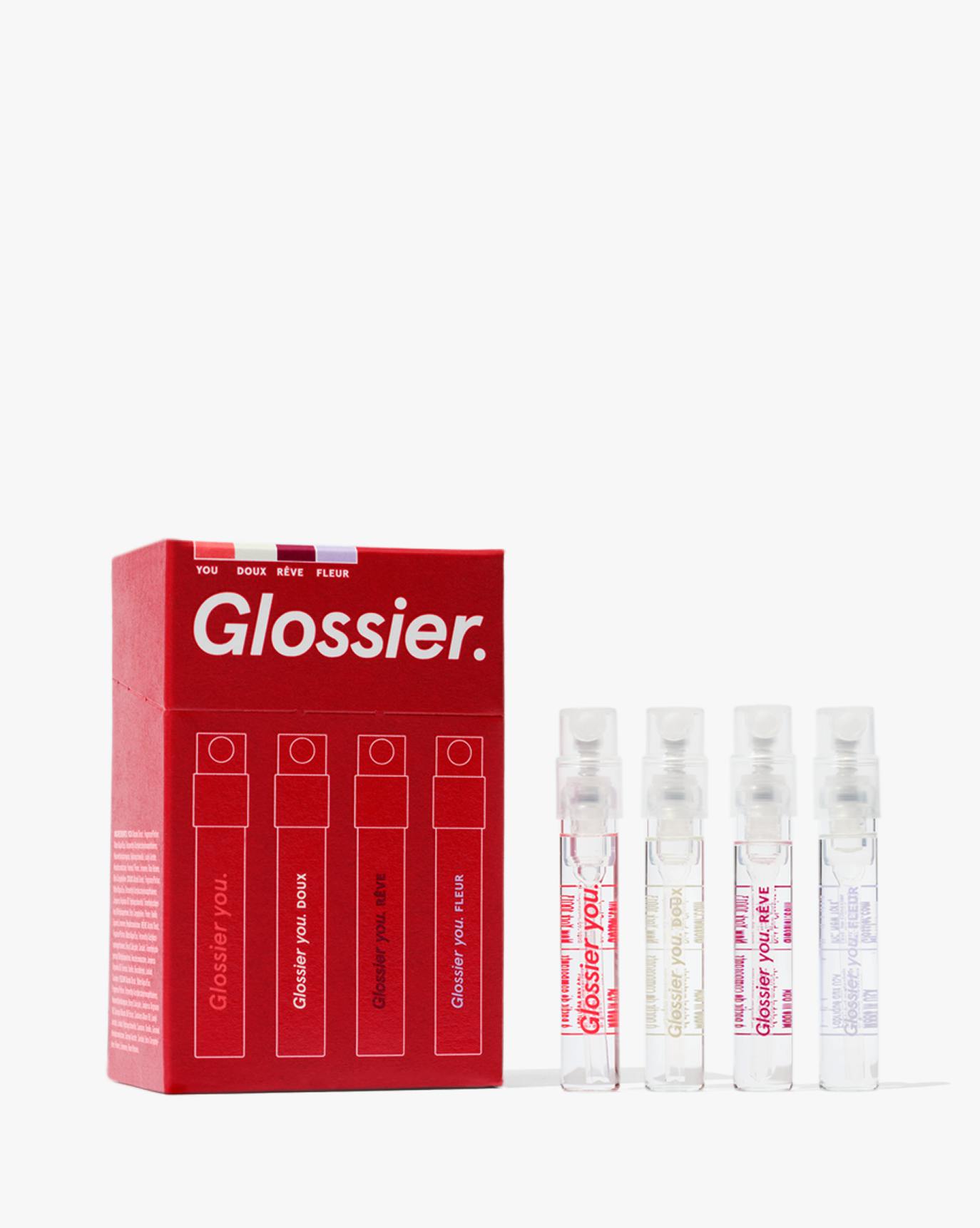 glossier you mini wardrobe, fragrances