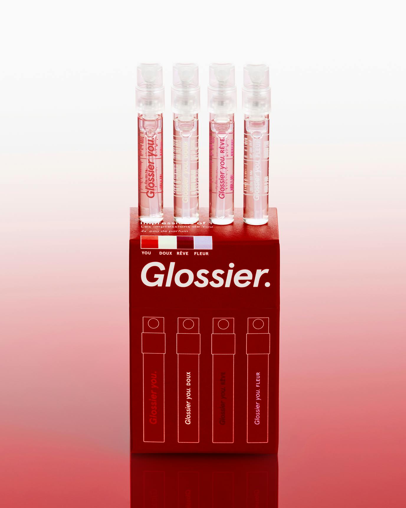 glossier you mini wardrobe, fragrances