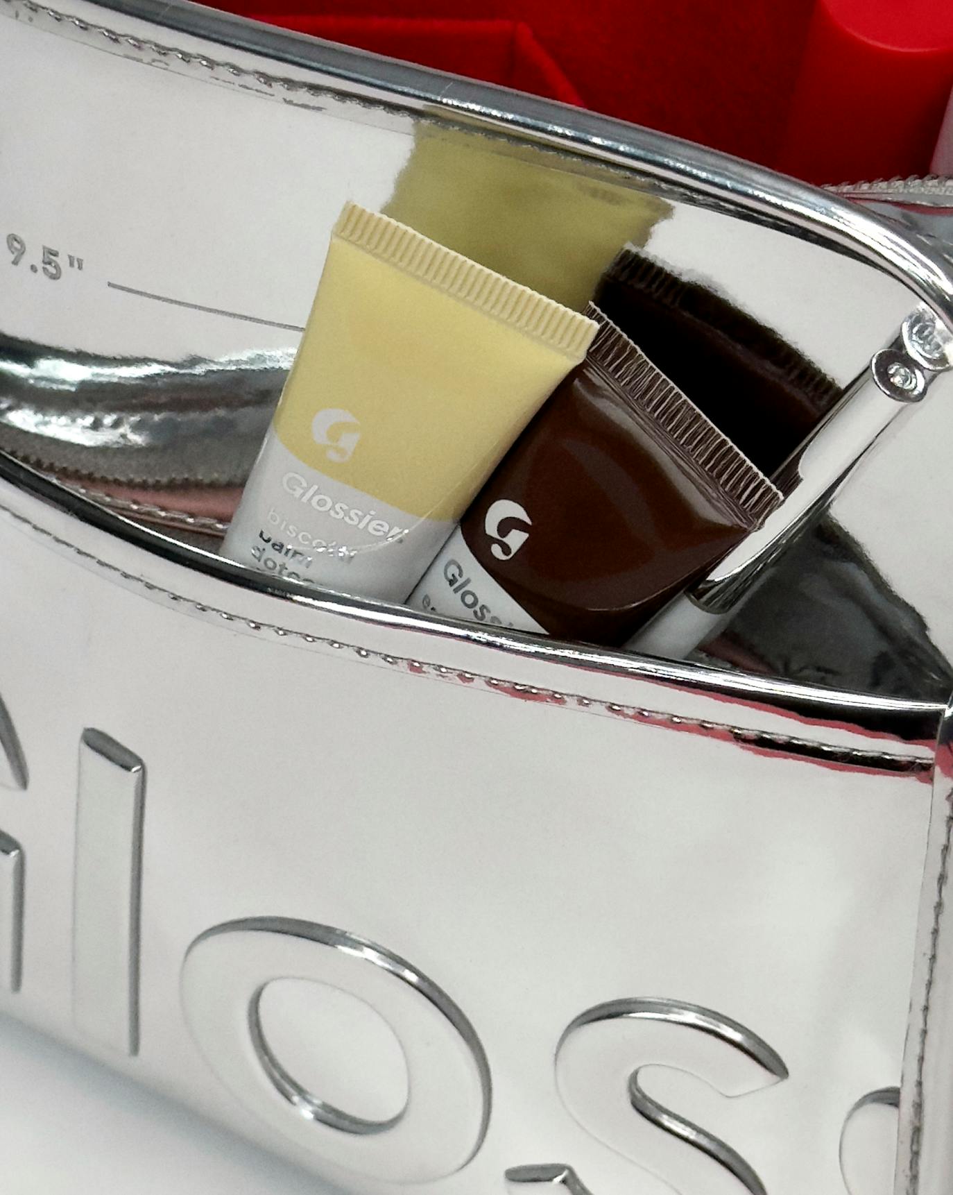 chrome beauty bag