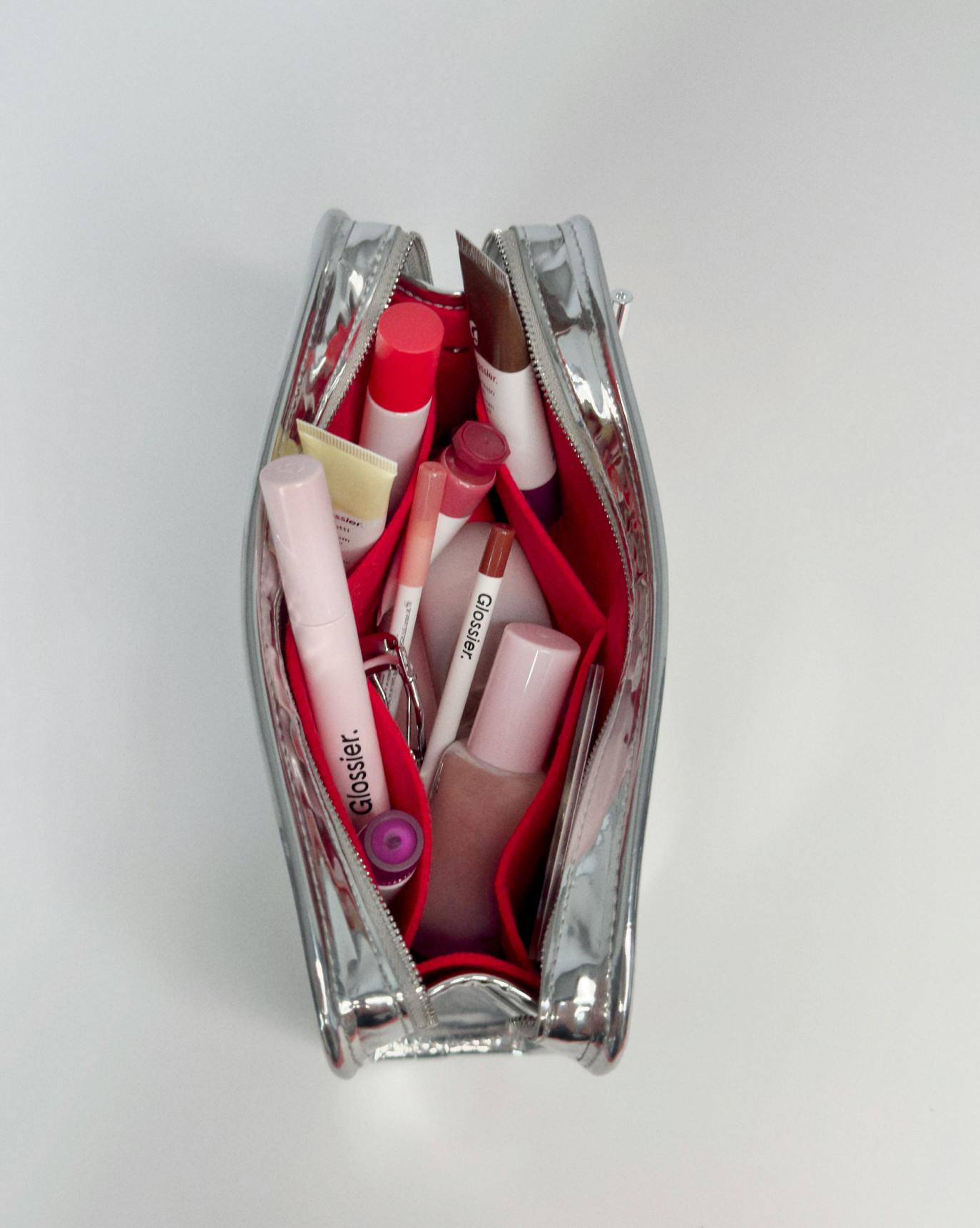 chrome beauty bag