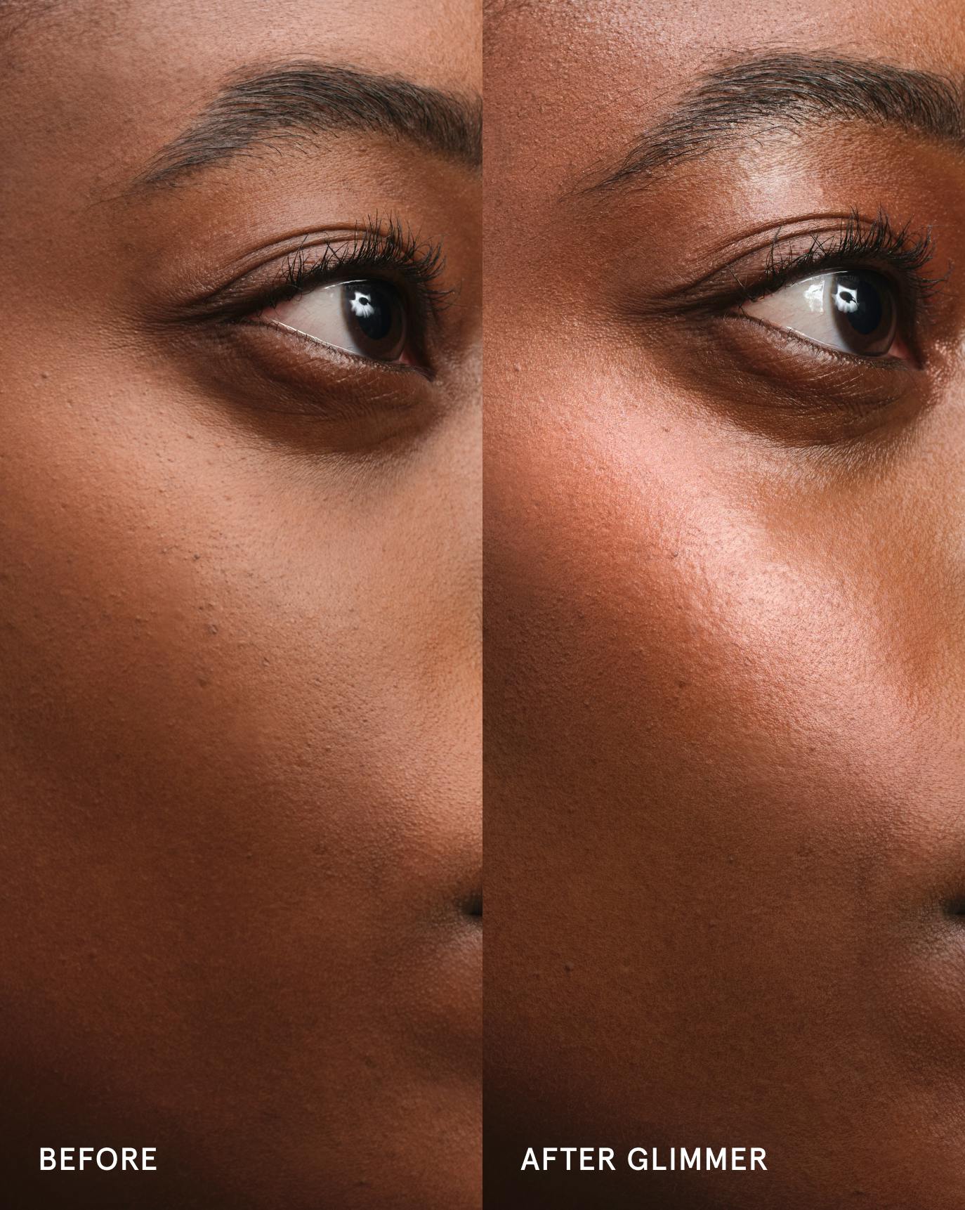 Olivia wears Skylight in Glimmer.