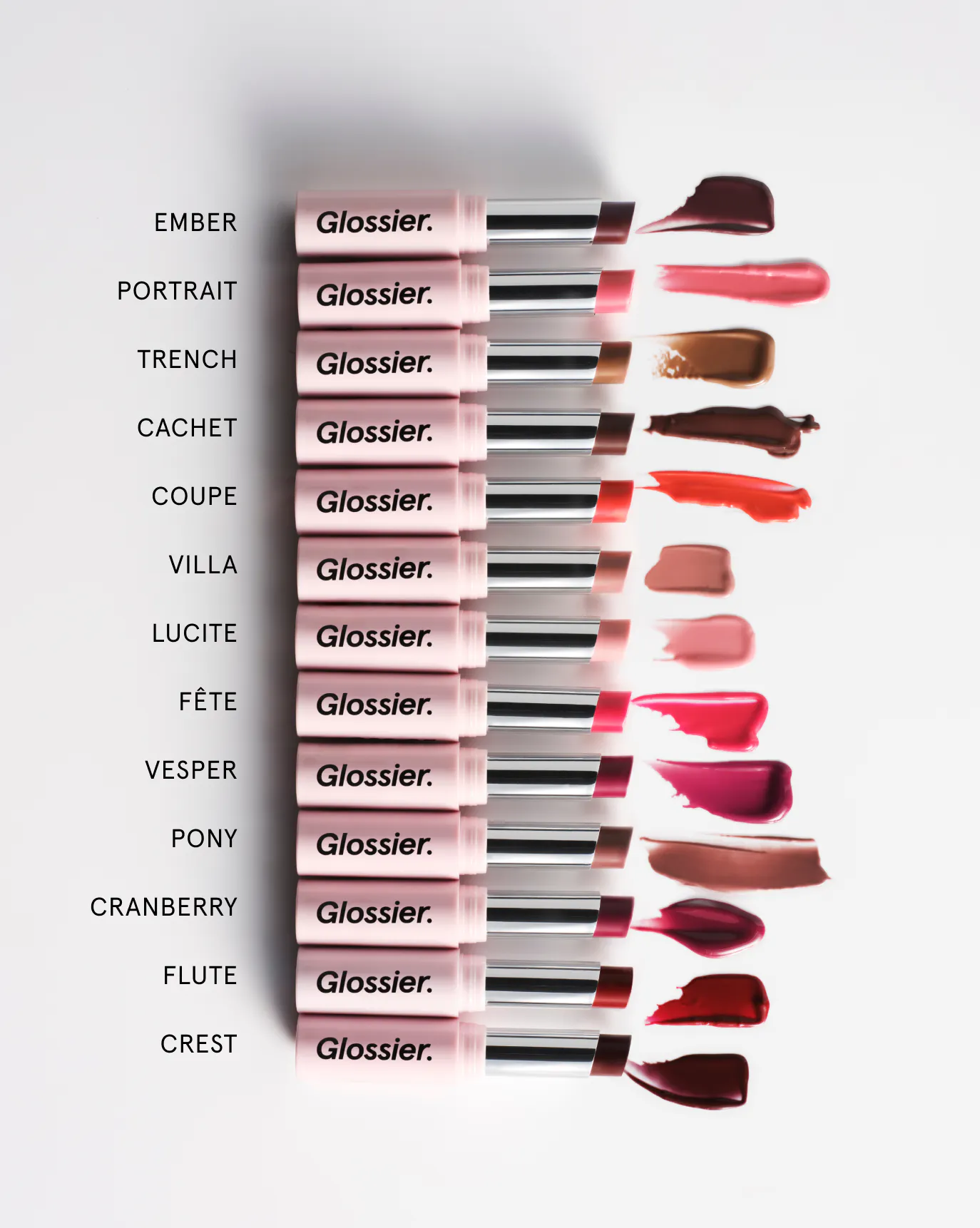 GLOSSIER グロッシャー ウルトラリップ夏限定版カラー + ヘアコーム Ultralip – Glossier