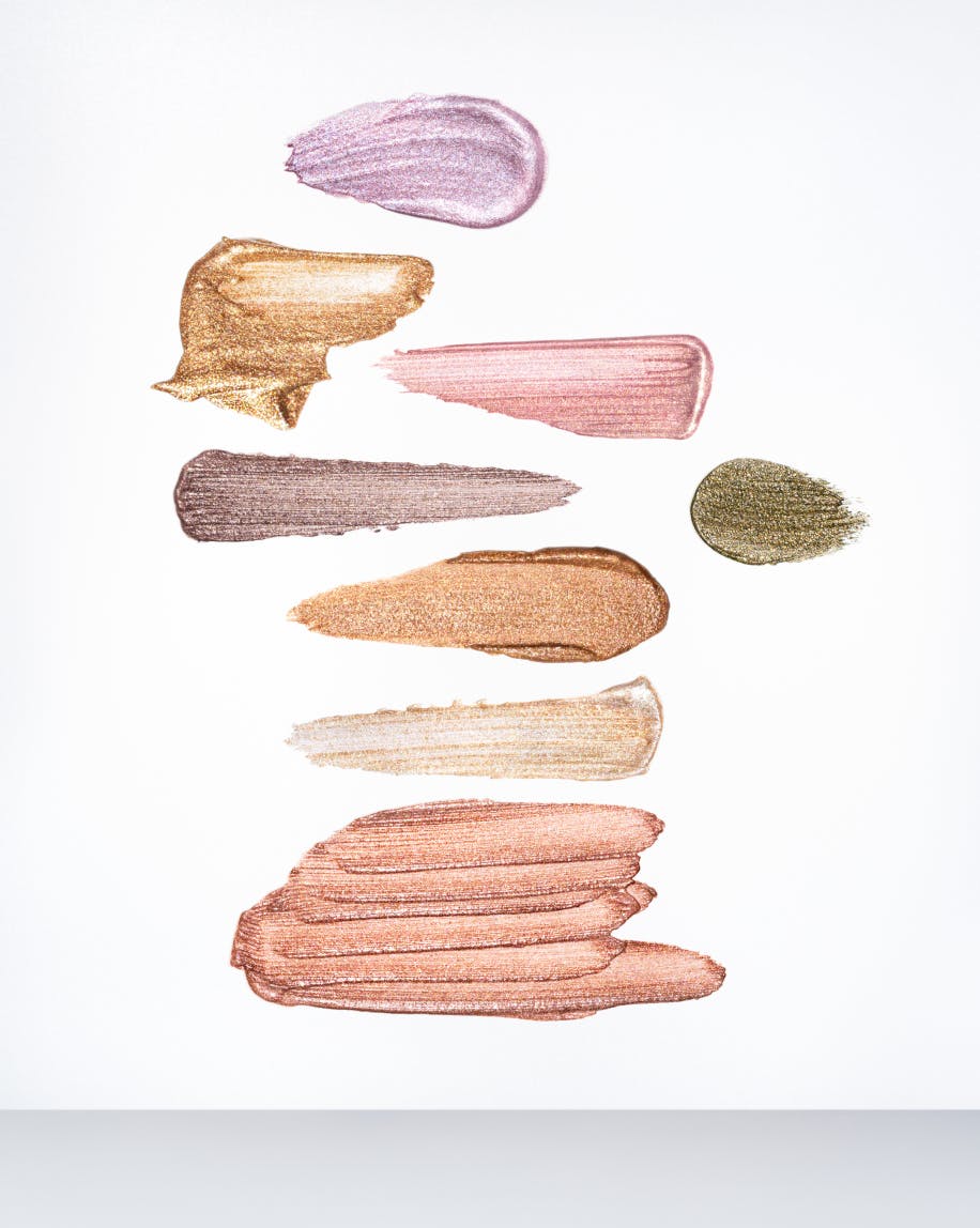 Swatches of Lidstar against white background