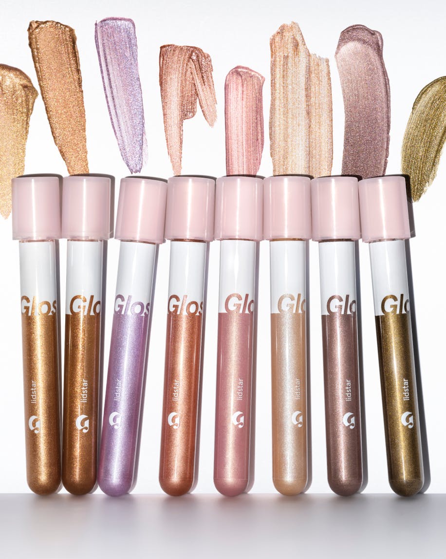 Lidstar product packaging and swatches