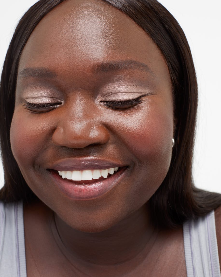 model wears monochromes in bluff