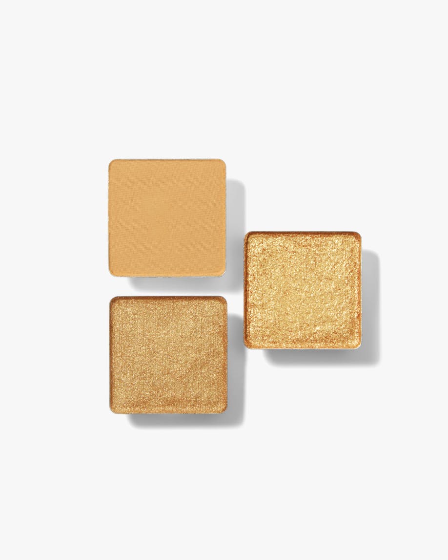 Every palette comes in three dynamic textures: matte, satin, and metallic.