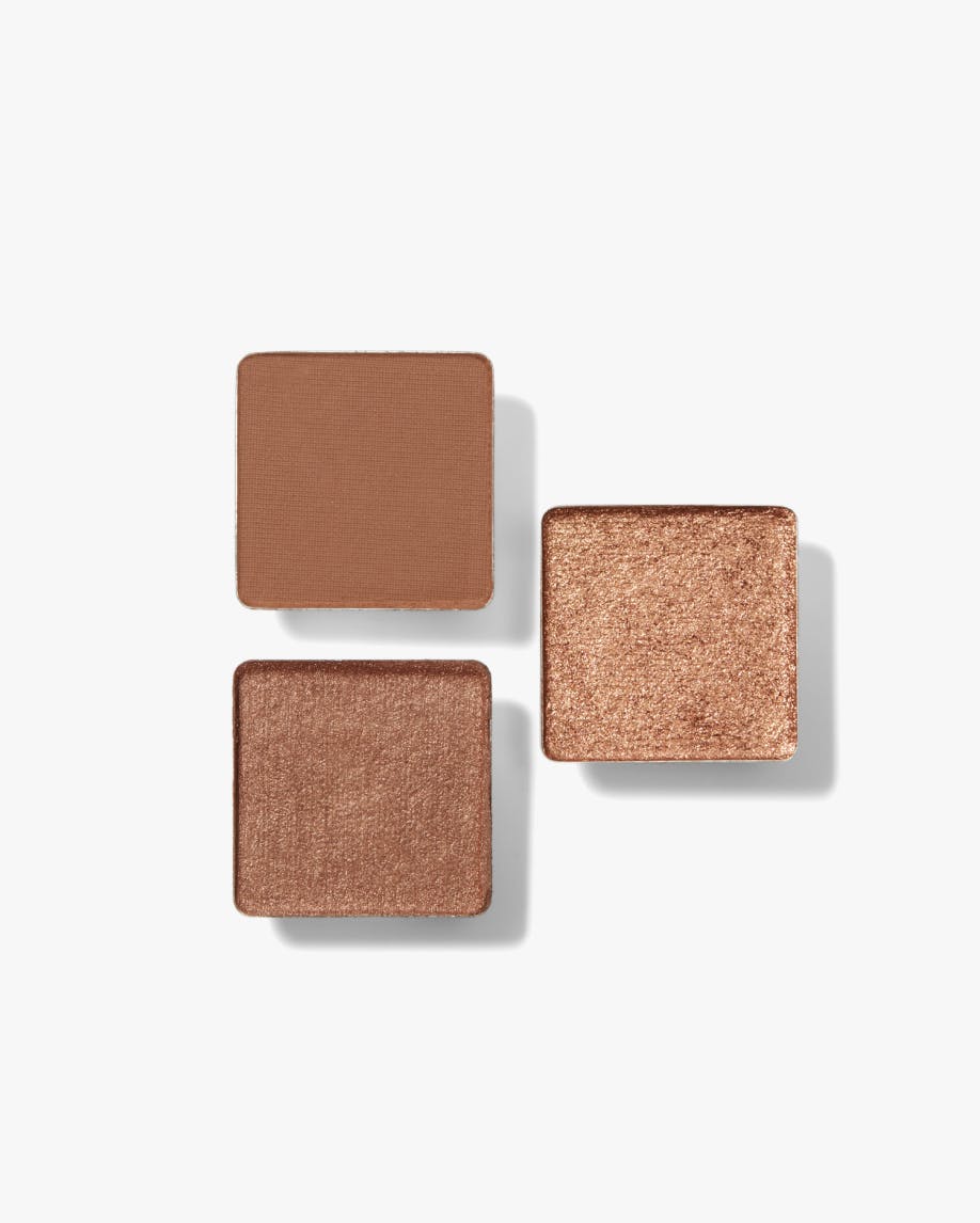 Every palette comes in three dynamic textures: matte, satin, and metallic.