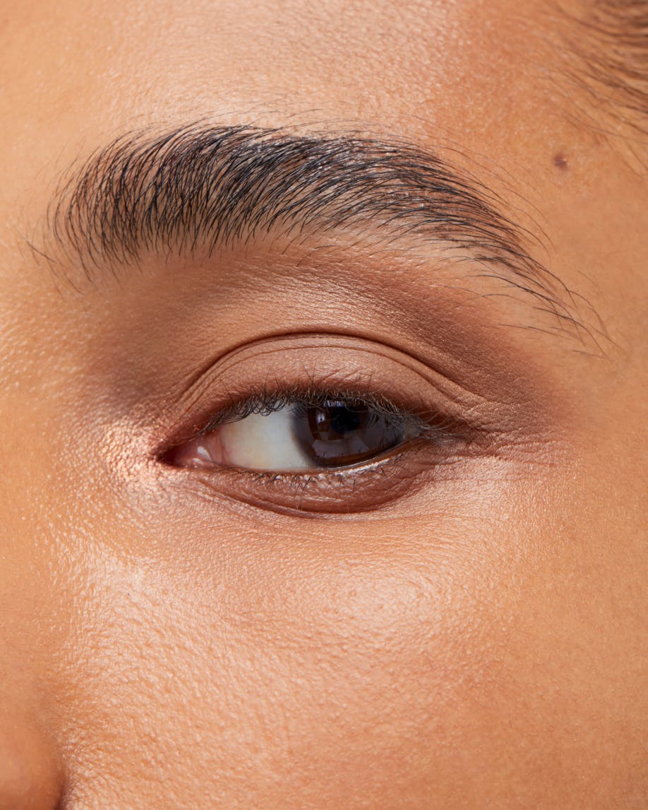 Robby wears Monochromes in Teak.