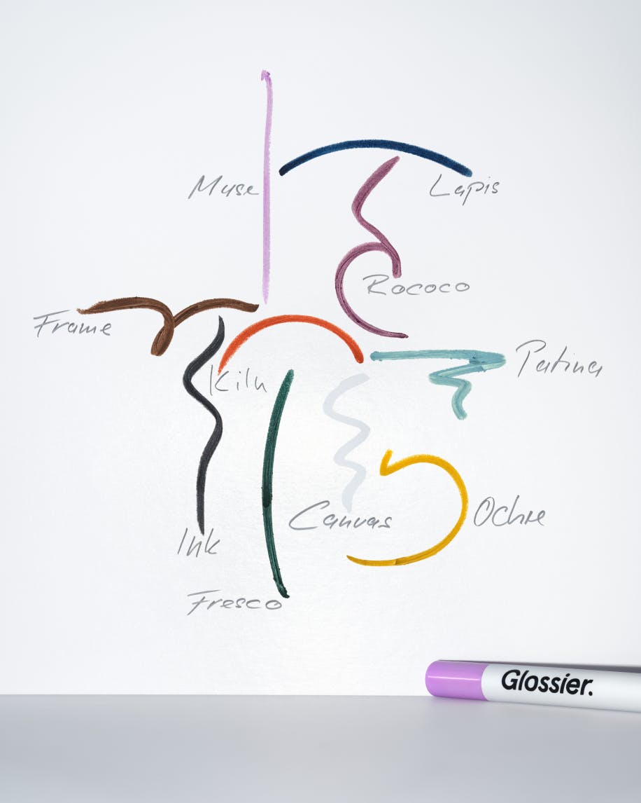 swatches of all no. 1 pencil shades