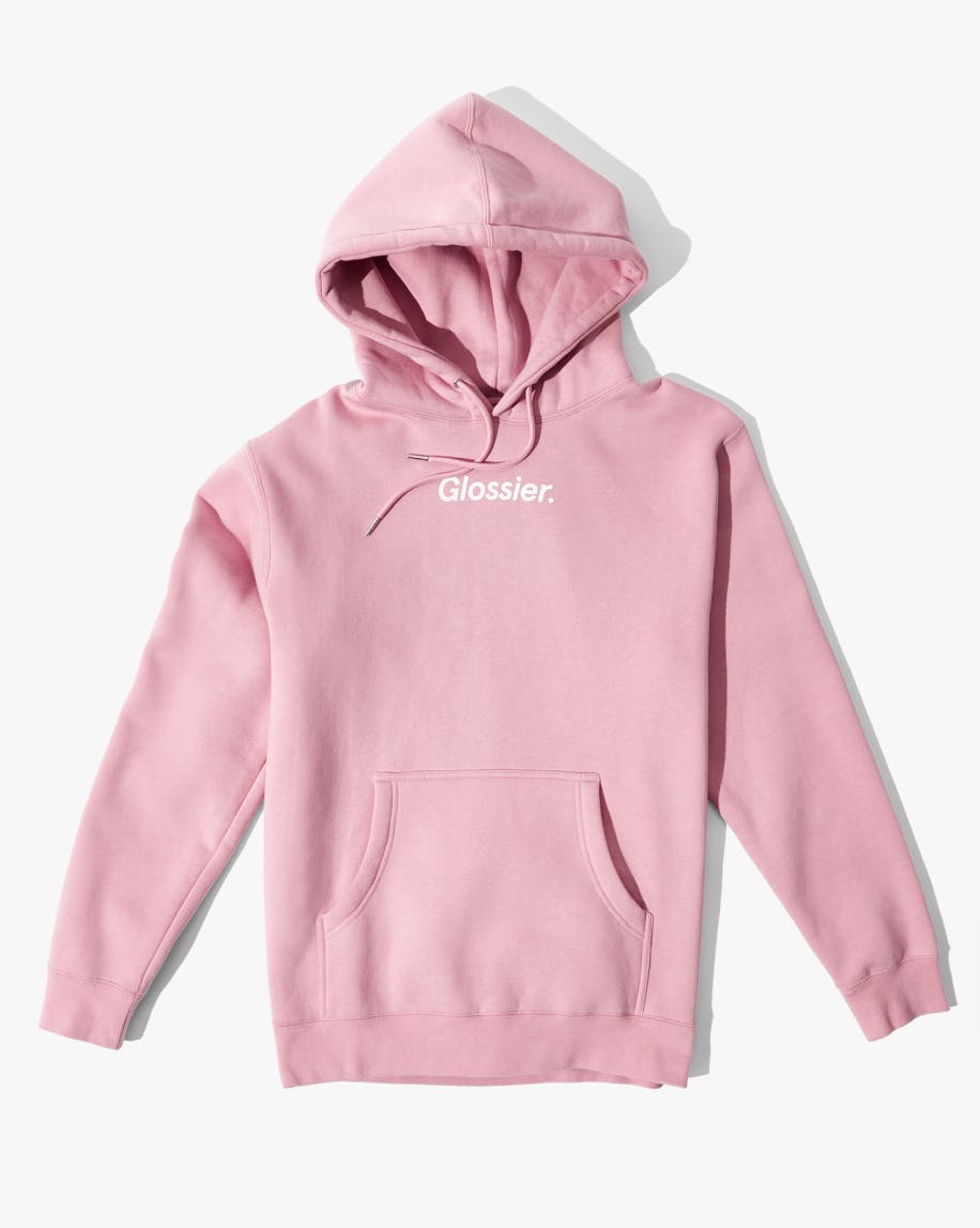 Original Pink Hoodie Glossier