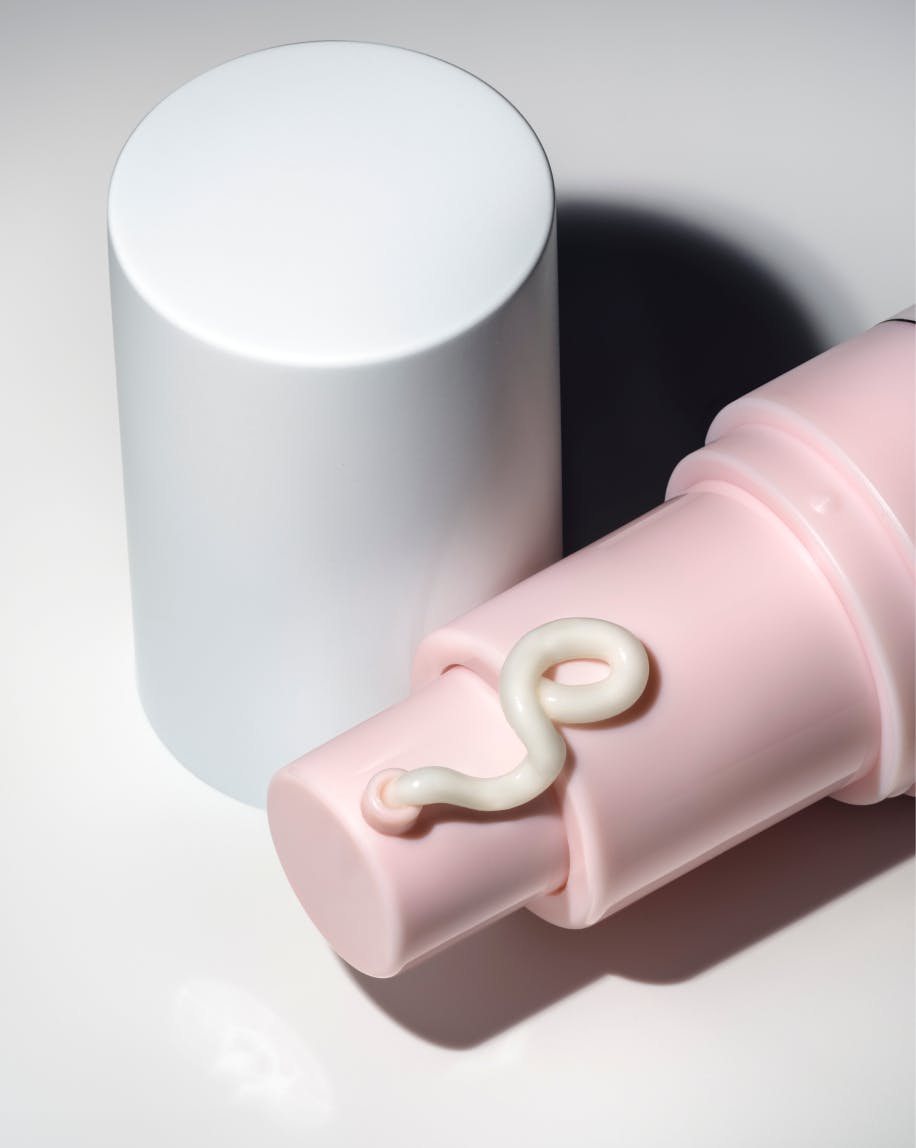 Product shot of a bottle of Universal Pro-Retinol showing product texture